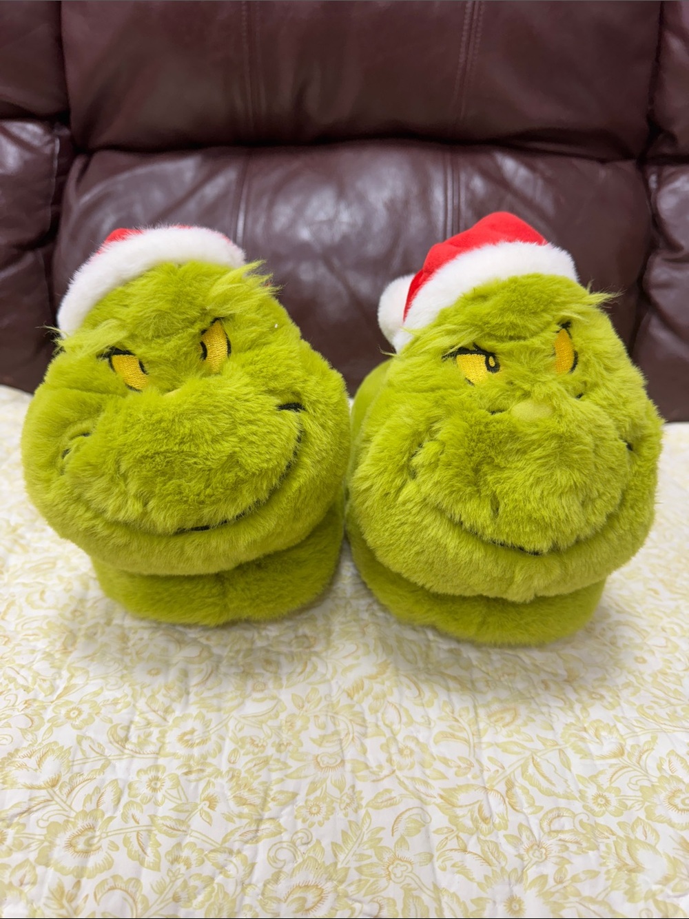 Grinch slippers
